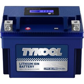 YTX9-BS-PRO,3X Cranking Amps,5X Life, Lithium LiFePO4 Motorcycle Battery,300 CCA,Powersports Battery,Fits for ATV,UTV,Scooter,Riding Lawn Mower,Honda eu3000is,400ex,Predator Generator