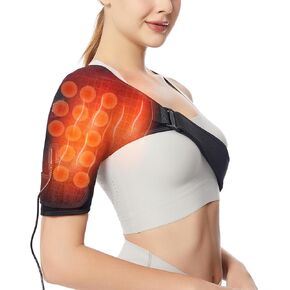 Shoulder Heating Pads Wrap,3 Heat Settings for Shoulder,Relieve Muscle Pain,Rotator Cuff,Reduce Shoulder Pain
