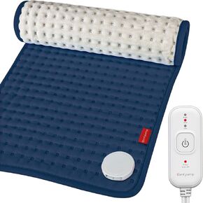 Comfytemp Heating Pad for Back Pain & Cramps Relief, FSA HSA Eligible Electric Large Heat Pad, 2H Auto Off, Fathers Day Dad Gifts, Moist Heated Pad for Neck Shoulder Washable, Gift for Him, 12"x24"