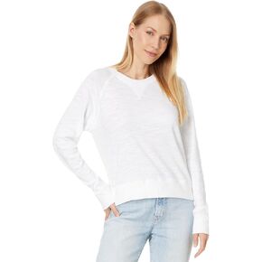 Faherty Women's Regular Sunwashed Slub Crewneck