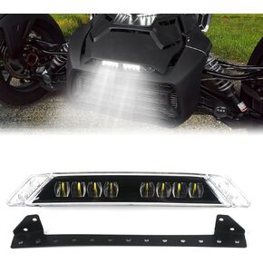 Front Bumper Light for Can-Am Ryker All Models, LED Auxiliary Light Kit HeadLight Daytime Running Lamp for Can-Am Ryker 900, 600, Sport, and Rally Editions 2019-2023 Accessories