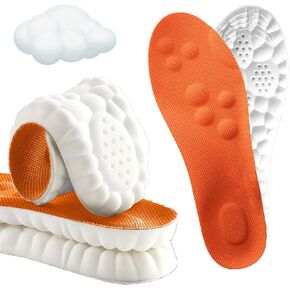 Cloud Soles for Men and Women Men's Comfortble Shoe Steppers Insoles Sole Inserts Memory Foam Insoles for Women (US-Men-6.5-11)
