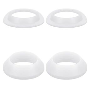 Sink Drain Gasket - Universal Basin Replacement Parts, Thickened Silicone Sealing Ring, Drainage Plug Stopper Tool for Vessel Bathroom Kitchen, 2 Sets