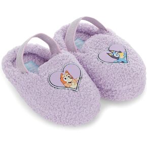 Bluey & Bingo Plush Kids Slippers - Cozy Slip-On Aline Slippers for Boys & Girls Featuring, Bandit, Chilli & Bingo