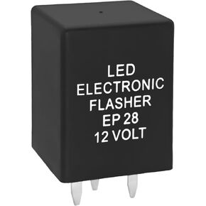 EP28 EP-28 3-Pin LED Electronic Flasher Relay Module for fix LED Related Turn Signal Bulbs Hyper Flash