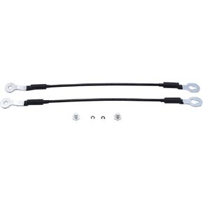 2 pcs/set Tailgate Tail Gate Cables Straps 15939908 Compatible with 94-2003 Chevy S10 Pickup Truck GMC Sonoma
