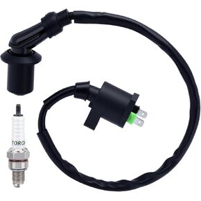 GY6 150cc High Performance Racing Ignition Coil Used on TRX125 TRX300 TRX350EX 50CC 80CC 90CC 110CC 125CC 150CC ATV Quad Go Kart Moped Scooter and more