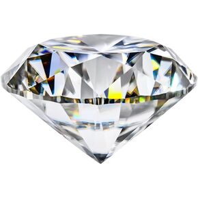 أبيض د اللون Moissanite Moissanite الحجر الاصطناعي الماس VVS1 Clarity Round Cut Brilliant مع شهادة GRA 0.3CT إلى 6.0C PASS PAN DAIMOND PEN لصنع المجوهرات الأحجار الكريمة