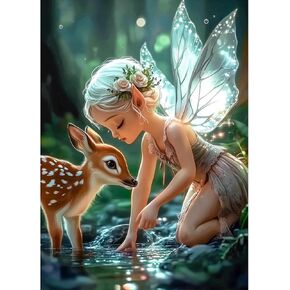 Lxmsja Colorful Lion Diamond Art Kits for Adults, Flower DIY Full Drill Diamond Painting Kits for Beginners, 5D Gem Art Crafts for Adults, Home Wall Decor 12x16 inch in Kuwait