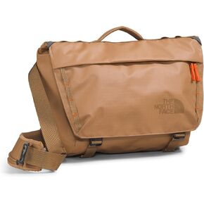 THE NORTH FACE Base Camp Voyager Messenger Bag, Almond Butter/Utility Brown/Mandarin, One Size