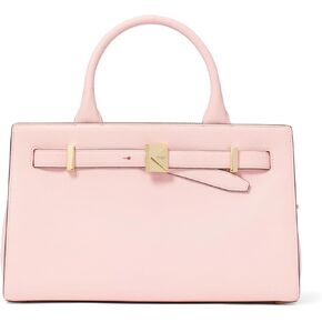 kate spade new york Deco Pebbled Leather Medium Satchel, Pastry Pink Multi