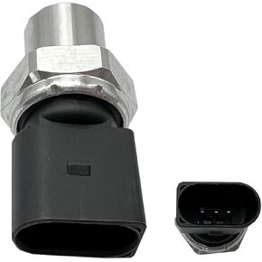DEVMO 4H0959126A Refrigerant Pressure Switch Compatible with A3,A4,A5,A6,A7,A8,Q3,Q5,Q7,Q8,R8,RS3,RS5,RS6,RS7,S3,S4,S5,S6,S7,S8,SQ5,TT ArteonAtlas,Golf,GTI,Jetta Cayenne.