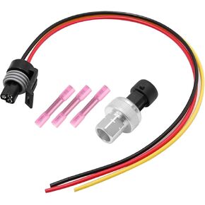 13587668 AC Pressure Sensor Switch, Replacement for Buick 2003-2020 Replacement for Cadillac 2003-2020 Replacement for Chevrolet 2002-2022, Replaces 13502759 22634172 22678731