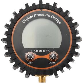 1 Pc Universal Digital Tire Pressure Gauge M8x1 without Battery 0-250PSI Digital Air Pressure Meter for Cars