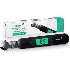 Tyrechek ™ - مقياس ضغط الإطارات الرقمية (رأس سبيكة الزنك)
