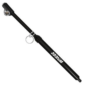 Dual Head Tire Pressure Gauge, Heavy Duty Air Gauge Tire Pressure with Two Side Aluminum Scaleplate, Truck Tire Gauges for Tire Pressure Range to 10-150 PSI, Black, 1 Pack