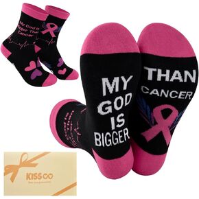 Breast Cancer Socks Cancer Care Inspirational Gifts For Women Cancer Patients Gifts Chemo Survivors Socks