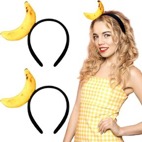 2 PCS Pickle Beacle Beanana Banana Heat Dog Headpoins Function Assume Assume Assories for Props Adults (Banana) in Kuwait