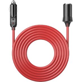 15 قدم من الذكور إلى الإناث كابل سلك الشاحن الشاق 12V/24V