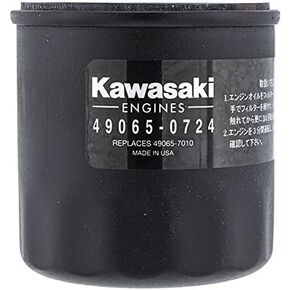 Qty (1) OEM Oil Filter Compatible with Kawasaki 49065-0724 Replaces 49065-7010