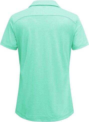 BGOWATU Women's Polo Shirts Golf Tennis Shirts Short Sleeve 3 Buttons Collared Casual Top UV Sun Protection Dry Fit in Kuwait