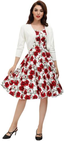 Belle Poque Womens 3/4 Sleeve Bolero تجاهل المفتوحة الأمامية المتماسكة كارديجان in Saudi Arabia