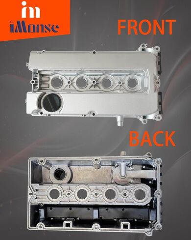 Engine Valve Cover Aluminum Compatible with Chevy Cruze 2010-2016 Aveo Aveo5 2009-2011 Sonic 2012-2018 Trax 2013-2020 Pontiac G3 2009-2010 1.6L 1.8L Replace 55564395 in Saudi Arabia
