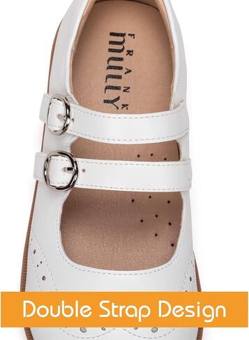 Frank Mully Girls Flats Mary Jane Shoes Round Toe Dress School Oxford Flats for Toddler/Little Kid in Saudi Arabia