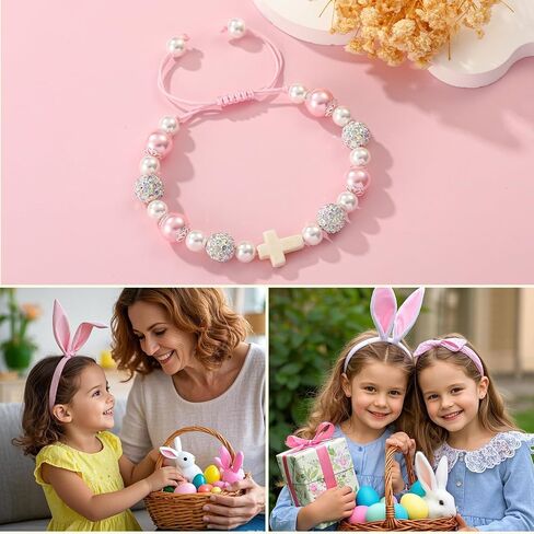 هدايا مجوهرات سوار Cross Beads للفتيات الفتيان المراهقين ، تخرج من التخرج من تخرج التخرج المسيحيين. in Kuwait