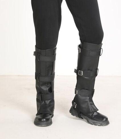 غلاف التمهيد للرجال أزياء أحذية القراصنة يغطى غطاء أحذية البخار البخاري ، فايكنج تغطية التمهيد في العصور الوسطى الساق GAITERS COSPLAY COSPLAY in Saudi Arabia