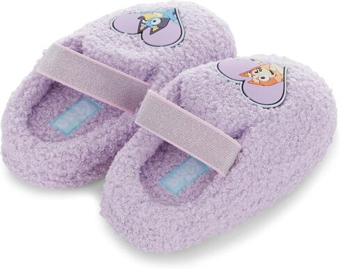 Bluey & Bingo Plush Kids Slippers - Cozy Slip-On Aline Slippers for Boys & Girls Featuring, Bandit, Chilli & Bingo in Kuwait
