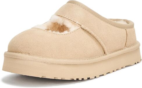 UGG Girl's Kids K Bea Mary Jane Slipper, Black, 13 in Saudi Arabia