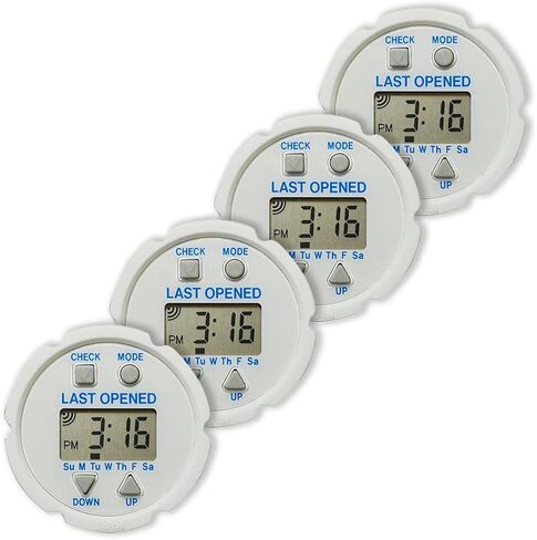 E-PILL TIMECAP-غطاء زجاجة حبوب منع الحمل الذكية مع آخر طوابع زمنية مفتوحة وحتى 24 إنذار يوميًا (4) in Kuwait