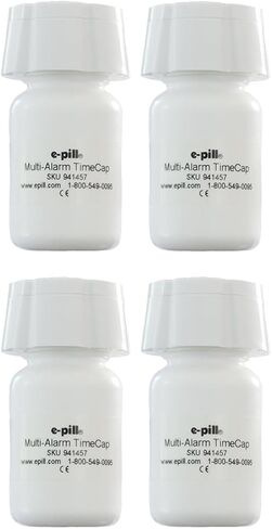 E-PILL TIMECAP-غطاء زجاجة حبوب منع الحمل الذكية مع آخر طوابع زمنية مفتوحة وحتى 24 إنذار يوميًا (4) in Kuwait