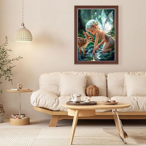 Lxmsja Colorful Lion Diamond Art Kits for Adults, Flower DIY Full Drill Diamond Painting Kits for Beginners, 5D Gem Art Crafts for Adults, Home Wall Decor 12x16 inch in Kuwait