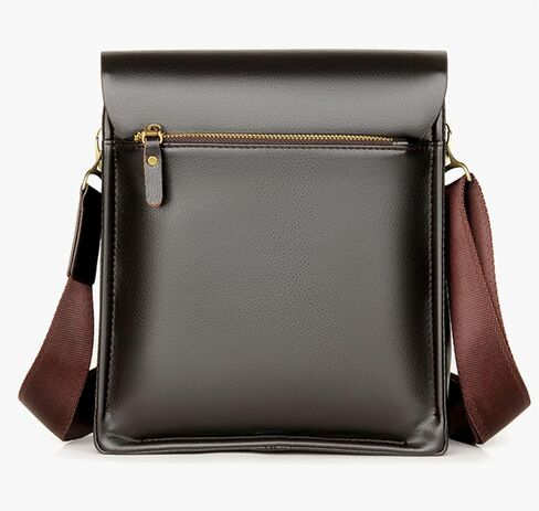 Mens Crossbody Bag, Leather Messenger Shoulder Bag for Women Men Purse Travel Work Business in Kuwait