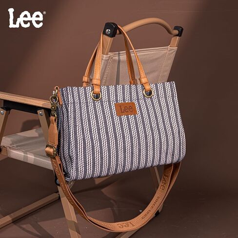 Montana West x Lee Small Tote Bag for Women Work, Stripe Crossbody Bag Top-handle Handbags in Kuwait