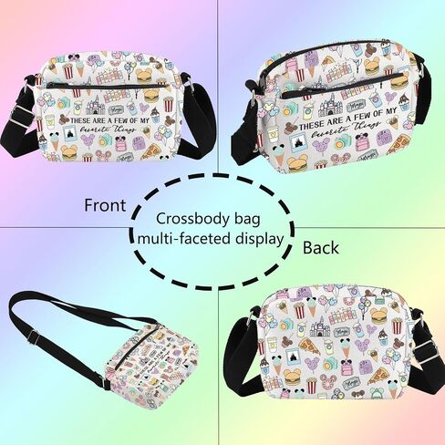 Fairytale Fans Crossbody Bag Factor Trip Gift Mouse Ice Cream Messenger Bag Magic*M Gift Snacks Lover Gift in Kuwait
