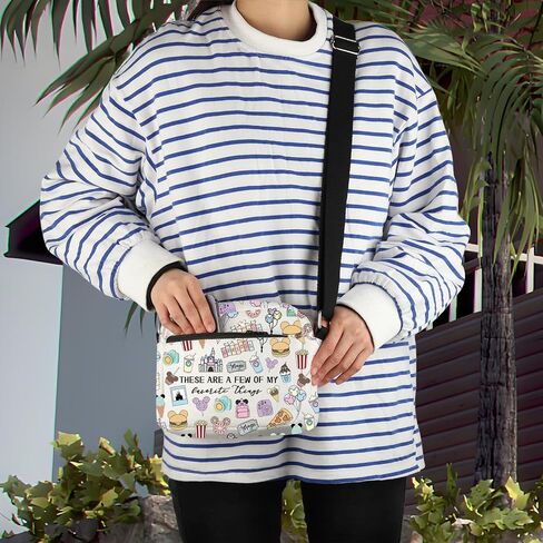 Fairytale Fans Crossbody Bag Factor Trip Gift Mouse Ice Cream Messenger Bag Magic*M Gift Snacks Lover Gift in Kuwait