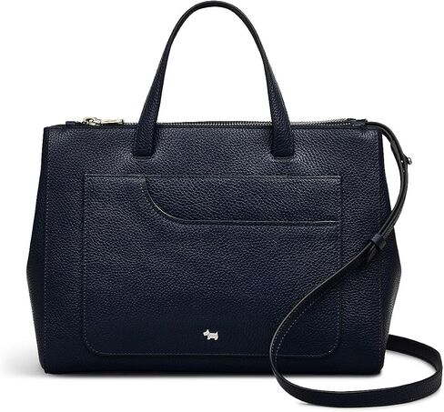 RADLEY London Pockets Soft 2.0 Women's Medium Leather Ziptop Satchel Bag in Saudi Arabia