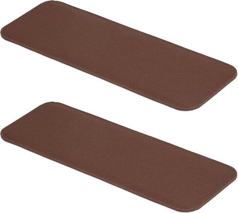PATIKIL Felt Base Shaper 14x5 Inch, 2Pcs Bag Bottom Shaper Pad Purse Liner Board Insert Arc Corner for Handbags Tote Crossbody Bag Backpack, Black in Saudi Arabia