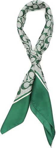 Coach womens Vintage Signature C Printed Silk Square in Saudi Arabia