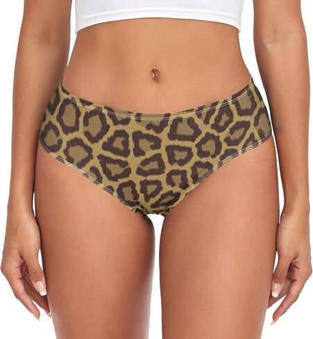 DOMIKING Blue Teal Plaid Womens Underwear Stretch Bikini Panties Soft Briefs for Women Girl Teen in Kuwait