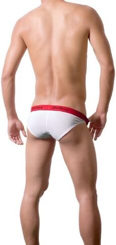 COMLIFE Mens Cotton High-Leg Opening Bikinis Underwear in Kuwait
