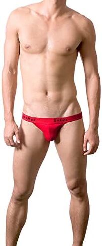 COMLIFE Mens Cotton High-Leg Opening Bikinis Underwear in Kuwait
