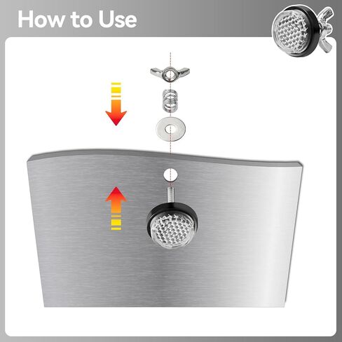 8Pack Red Reflector Motorcycle License Plate Bolts and Nuts, Round Head M5 Screws, Steel, 0.98" Diameter, 7/16" Size, Grade 8.8, for Motorcycle, Bicycle, Car in Kuwait