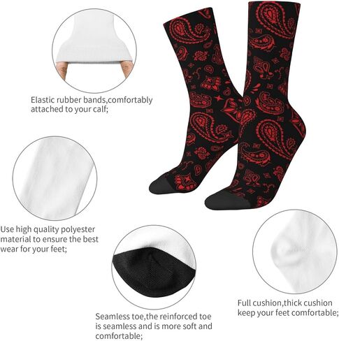 Ancient Ming China Chinoiserie Socks For Women Men Soft Novelty Crew Socks Athletic Socks Funny Crazy Dress Socks in Kuwait