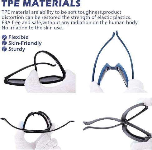 Hycredi Flexible Polarized Baby Sunglasses with Strap for Newborn Infant Boys Girls Age 0-24 Months，100% UV Protection in Saudi Arabia