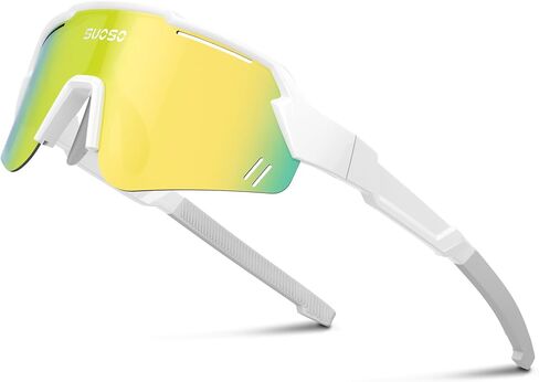 suoso Kids Sports Polarized Sunglasses: Youth Baseball Sun Glasses Cycling Glasses for Boys Girls Age 6-12 Lightweight TR90 in Kuwait