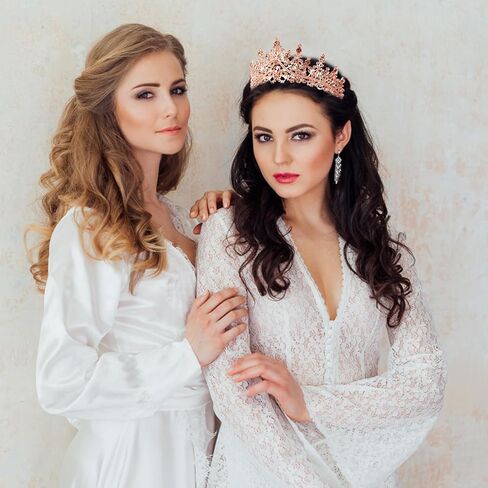 VELSCRUN Birthday Tiara Crowns for Women Girls Crystal Birthday Girl Headband Sash Elegant Princess Crown Happy Birth Party Decorations Women Sisters Birth Gift Hair Accessories in Kuwait
